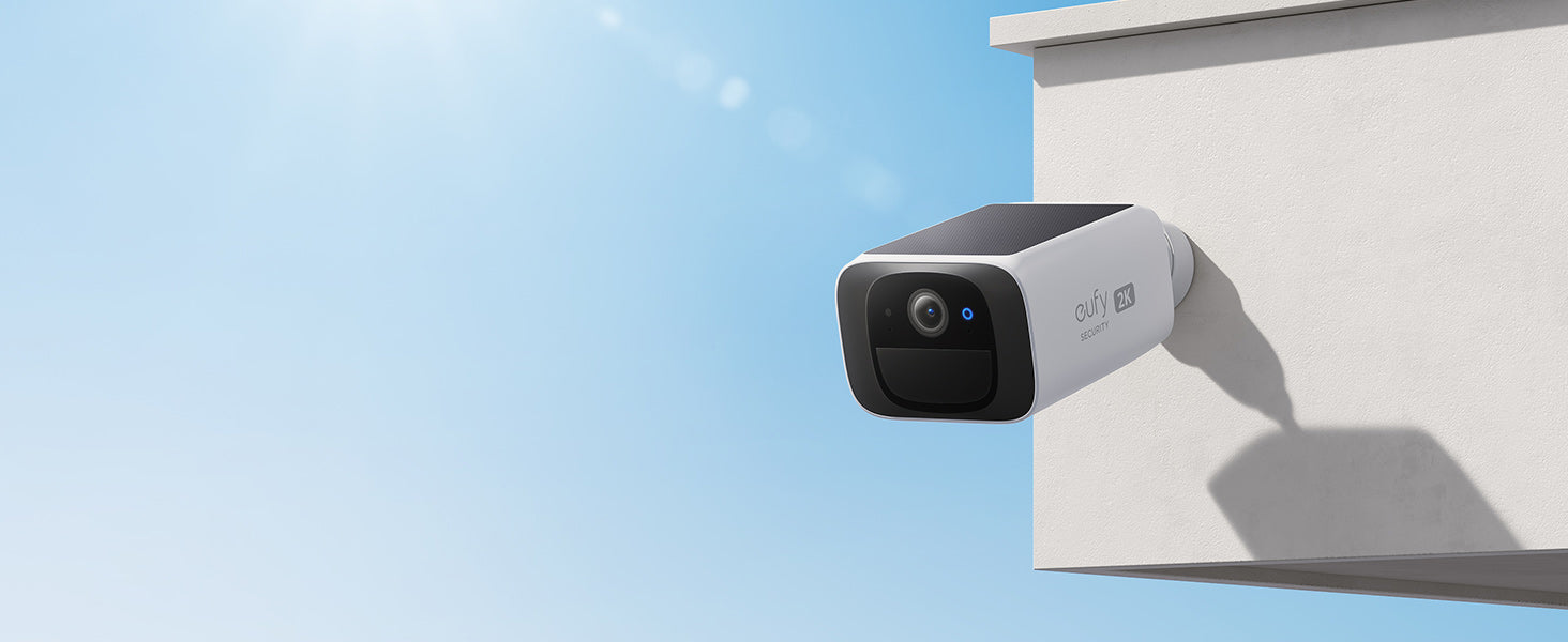 EUFY SoloCam S220 Solar Security Camera | White EUFY SoloCam S220 Solar Security Camera | White